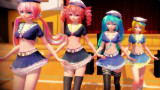 【MMD】可爱水手超短裙4人 - Shake It Off【1080P 60FPS】